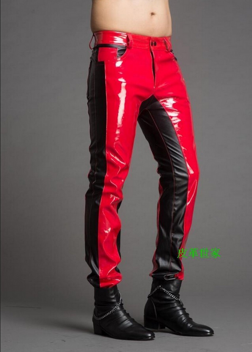 Men'S Fashion Pants 2025 - ฤดูหนาวใหม่ผู้ชายแฟชั่นเย็บกางเกงหนังซิปพลัสขนาดกางเกงยีนส์ชาย 2025 Man Slimกีฬารถจักรยานยนต์กางเกง 29-39