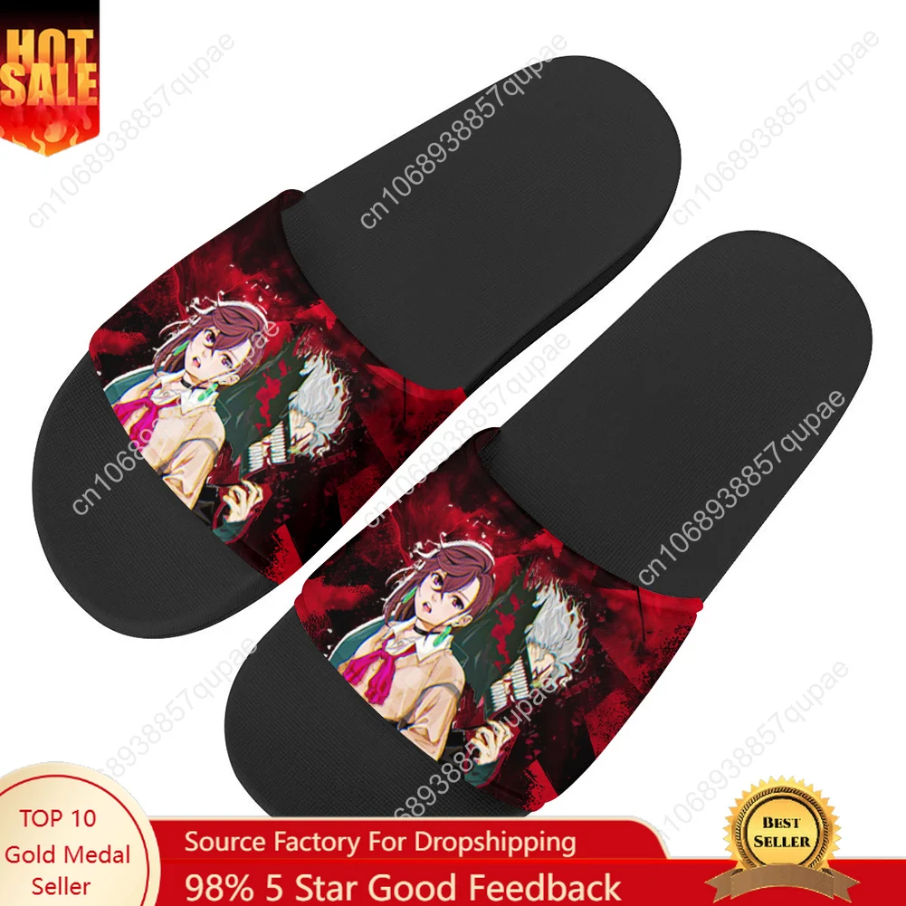 Mens Fashion Sandals - รองเท้าแตะ Dandadan รองเท้าแตะใส่ในบ้าน ลายการ์ตูนอนิเมะน่ารัก สำหรับผู้ชาย ผู้หญิง