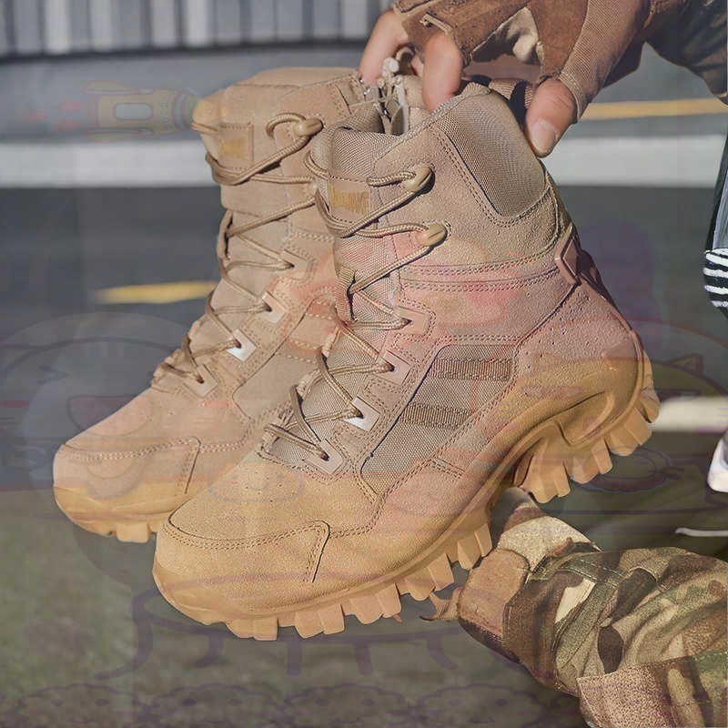 Men'S Fashion Outfit Ideas - Tan Long Barrel Deadlift รองเท้าผ้าใบลําลองรองเท้าผู้ชายสบายกีฬา Tenid