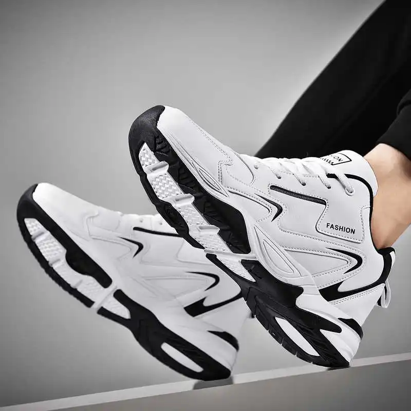 Men'S Fashion Outfit Ideas - เย็นฤดูใบไม้ผลิ GYM รองเท้าผ้าใบ Casual Loafers Mens