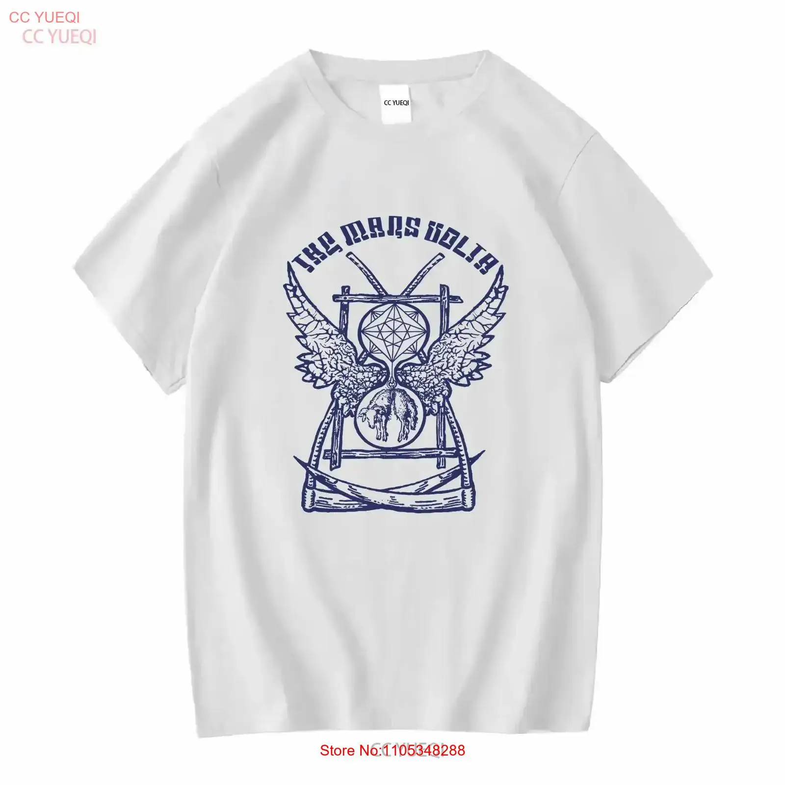 Yellow Men'S Fashion - เสื้อยืดวง The Mars Volta สำหรับแฟนคลับ สีเหลือง