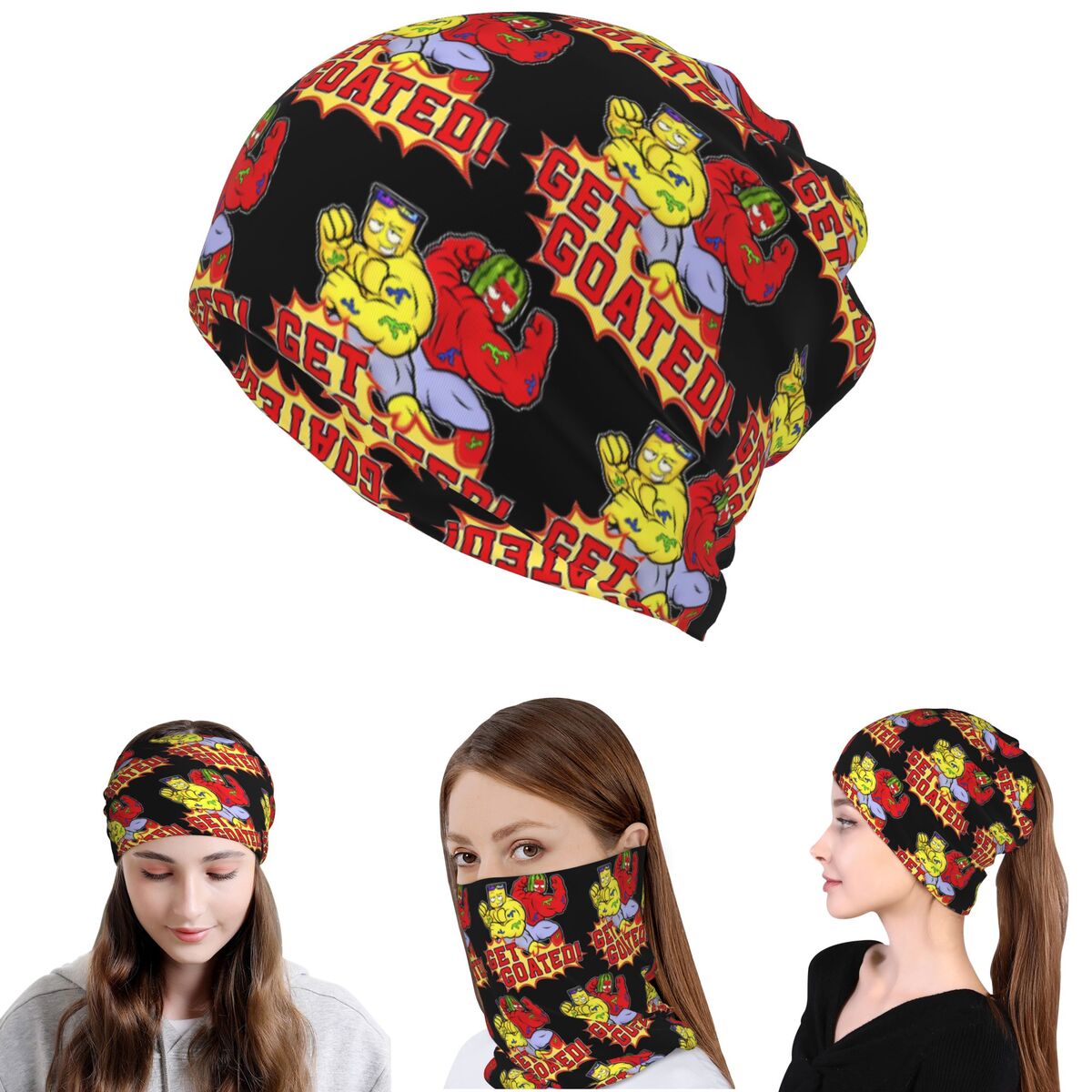 Beanie Winter Hat - ซันนี่ แอนด์ เมลอน แบนดาน่าผ้าคลุมคอ หน้ากาก ผ้าพันคอ