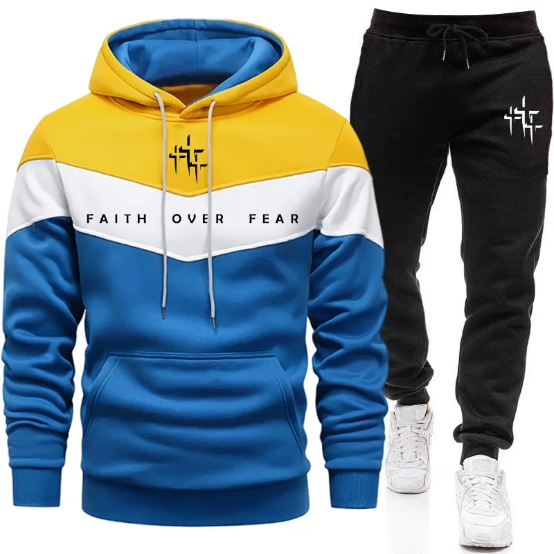 ชุดวอร์มผู้ชาย Faith Over Fear - Men'S Fashion Designer บทวิจารณ์และราคา