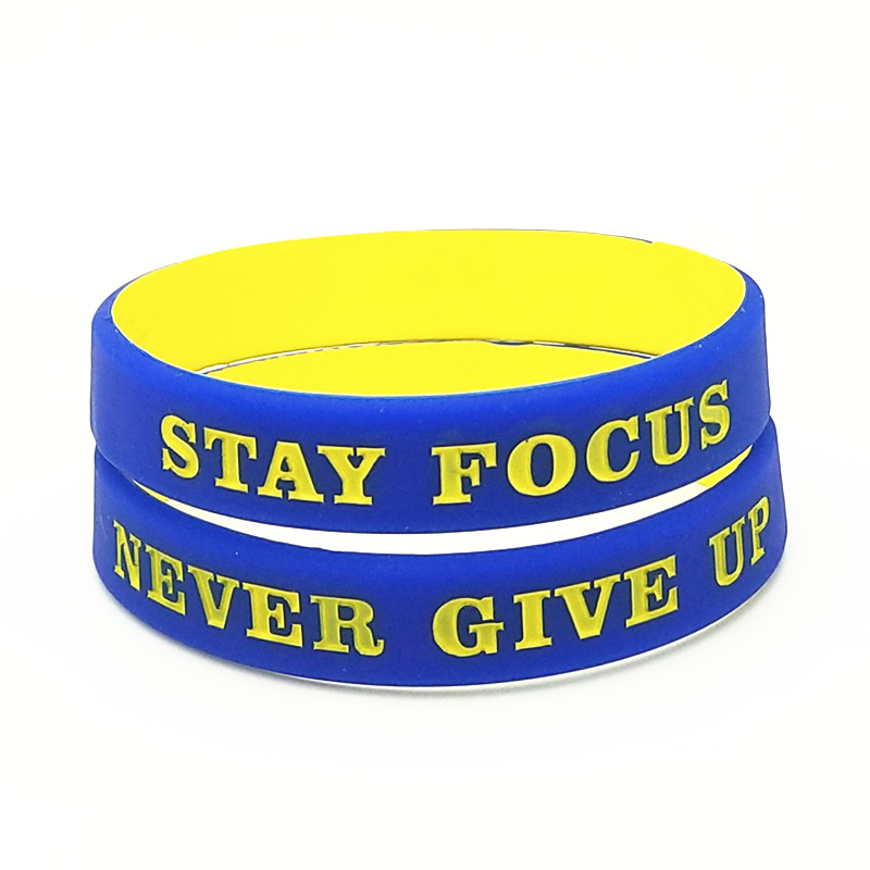 1PC Never Give Up สร้อยซิลิโคน - Men'S Fashion Now บทวิจารณ์และราคา