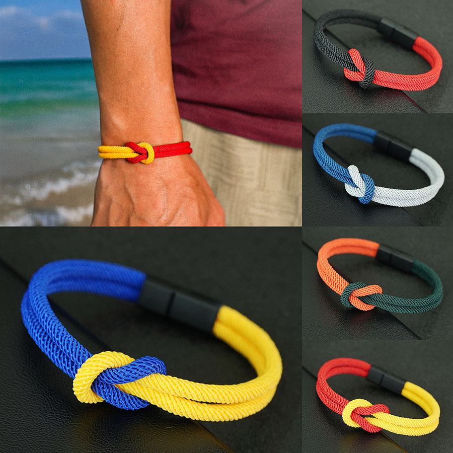 สร้อยข้อมือเชือกผู้ชาย 5 แบบ ด - Milan Men'S Fashion บทวิจารณ์และราคา