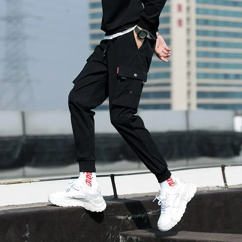กางเกงคาร์โก้ผู้ชายสีพื้นทันสม - Men'S Fashion Pants 2025 บทวิจารณ์และราคา