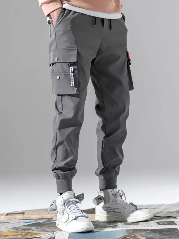 กางเกงคาร์โก้ผู้ชายสีพื้นทันสม - Men'S Fashion Pants 2025 บทวิจารณ์และราคา