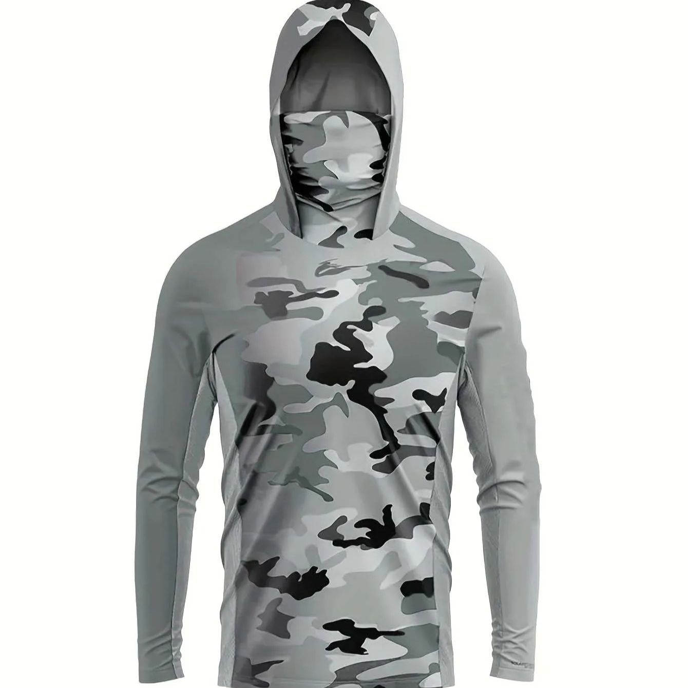 เสื้อยืดแขนยาวมีฮู้ดสำหรับนักต - Men Fashion Upper บทวิจารณ์และราคา