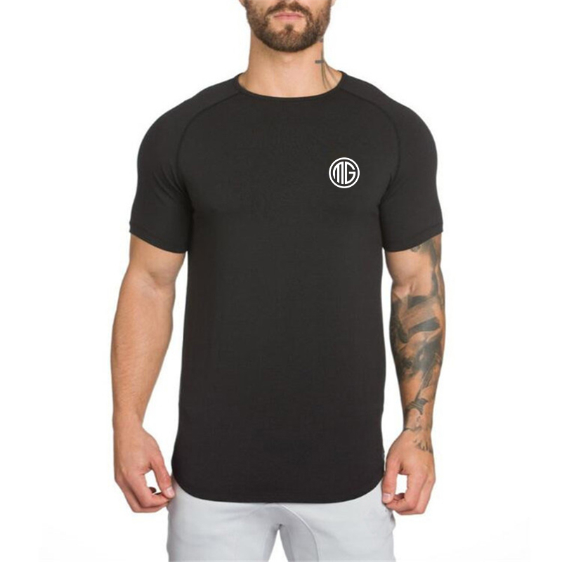 เสื้อยืดแขนสั้นผู้ชาย ผ้าฝ้าย  - Muscle Tee Workout บทวิจารณ์และราคา