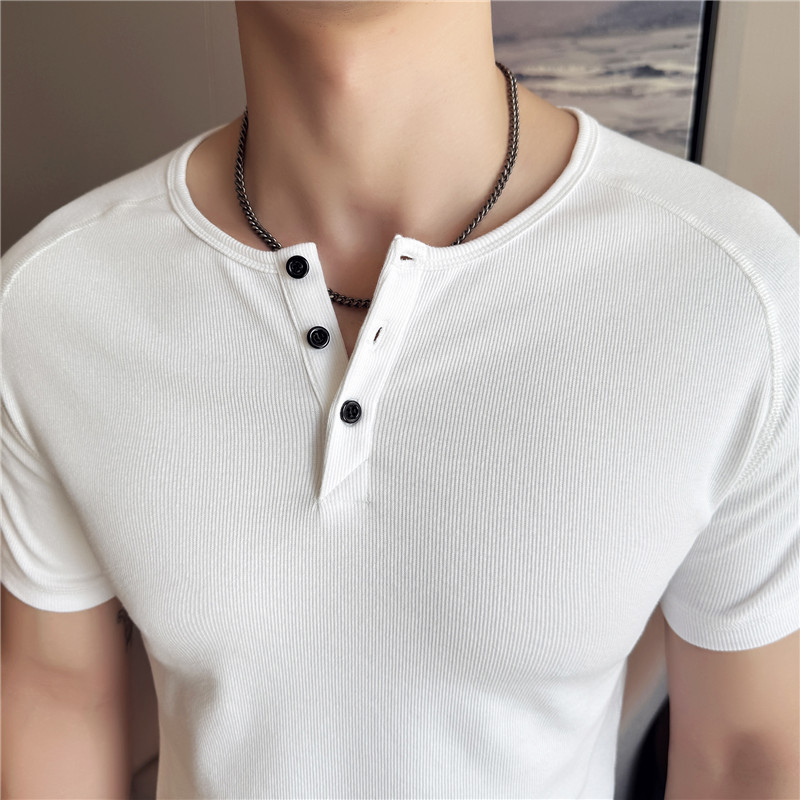 เสื้อยืดเฮนลีย์ทรงเข้ารูปสำหรั - Muscle Tee Workout บทวิจารณ์และราคา