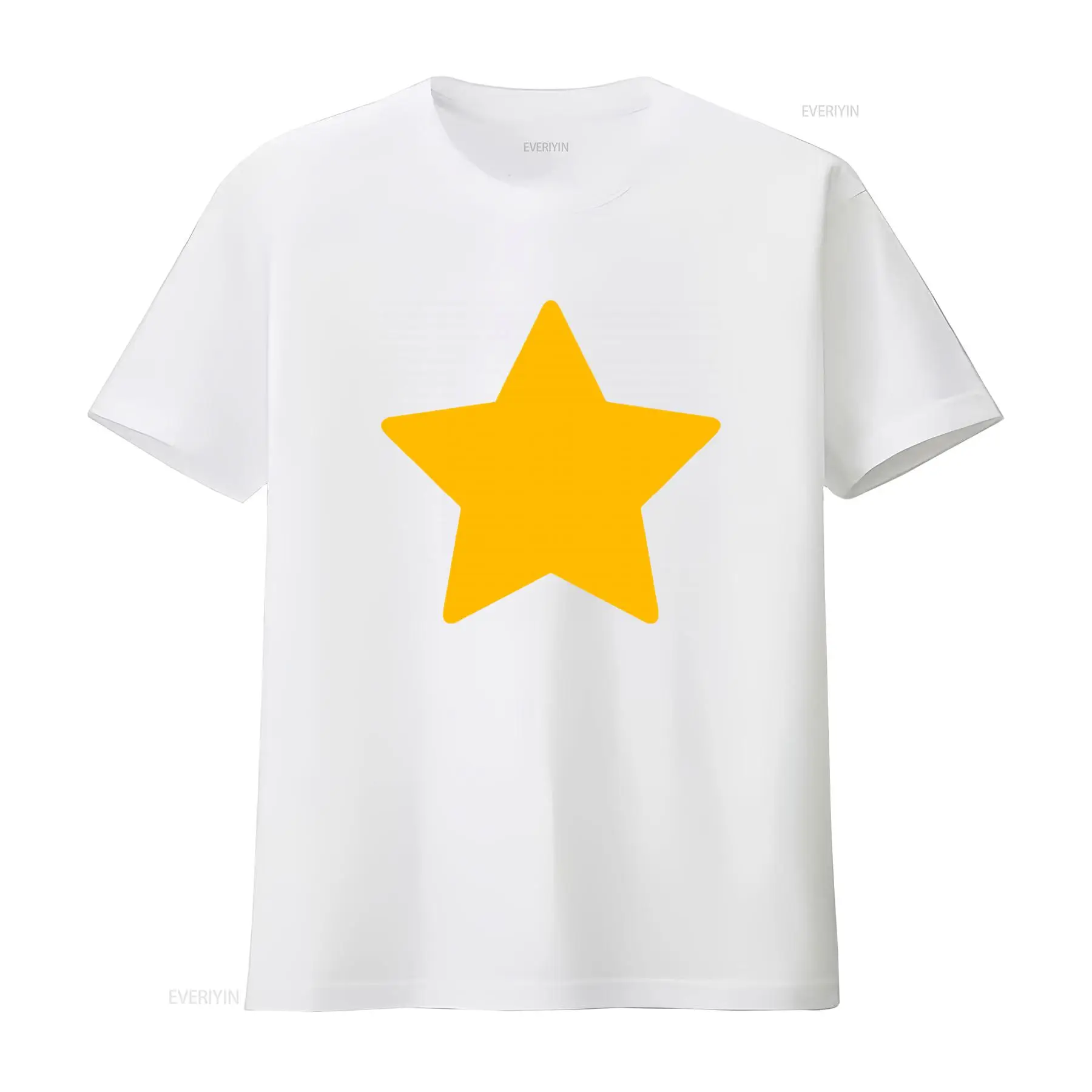 เสื้อยืดพิมพ์ลายดาวสีเหลือง St - Yellow Men'S Fashion บทวิจารณ์และราคา