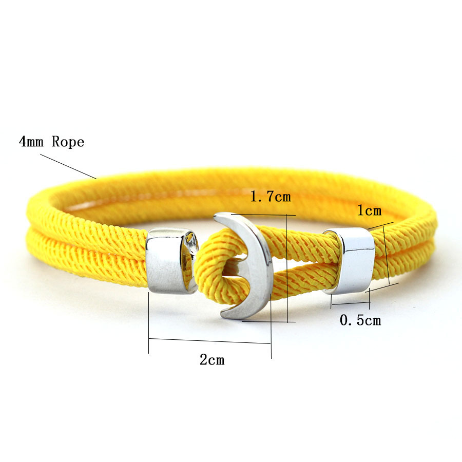 สร้อยข้อมือเชือกทะเลแฟชั่นสำหร - Milan Men'S Fashion บทวิจารณ์และราคา