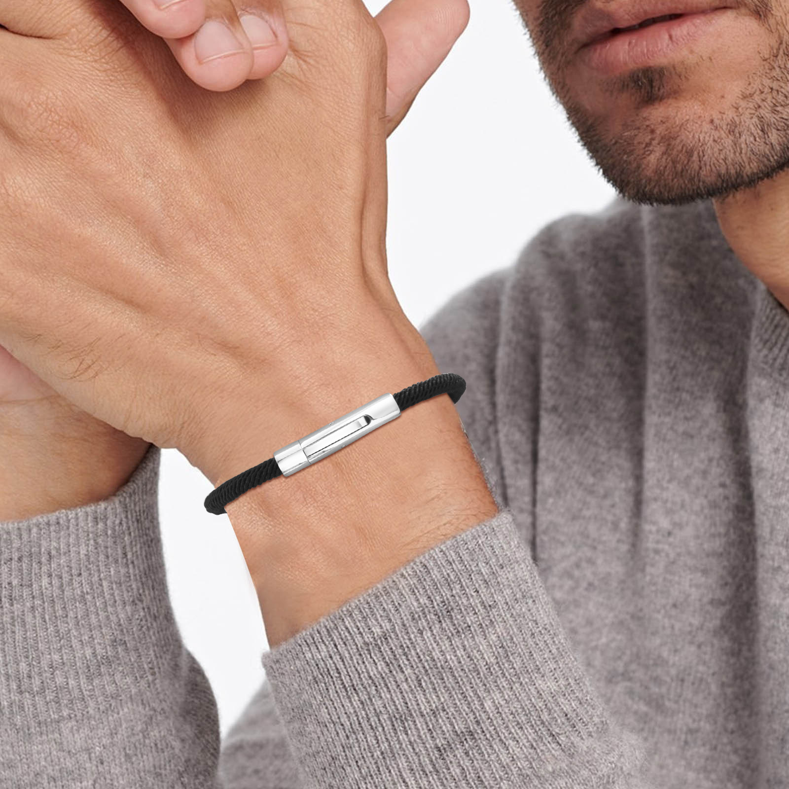 Minimalistเชือกสร้อยข้อมือสําห - Milan Men'S Fashion บทวิจารณ์และราคา