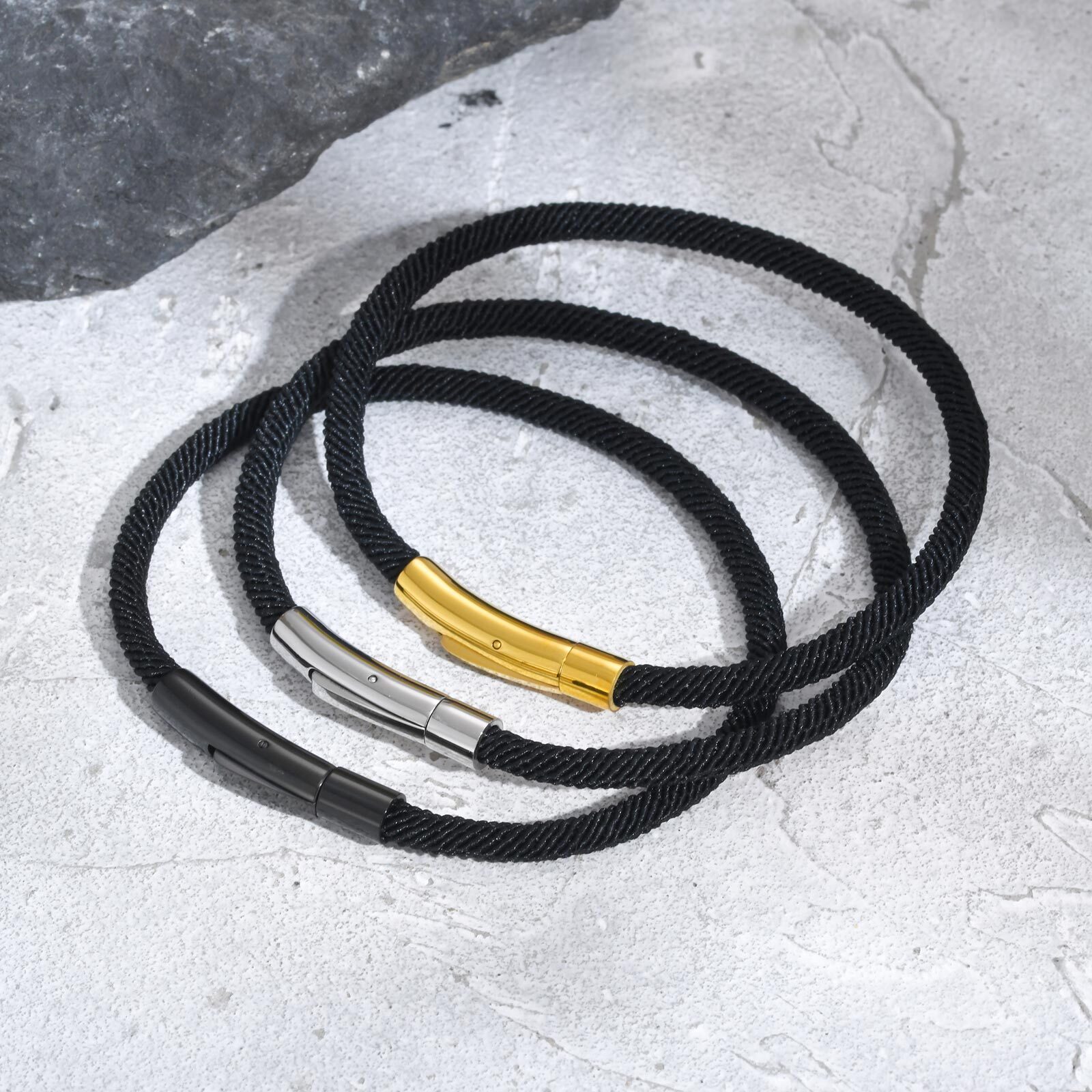 Minimalistเชือกสร้อยข้อมือสําห - Milan Men'S Fashion บทวิจารณ์และราคา