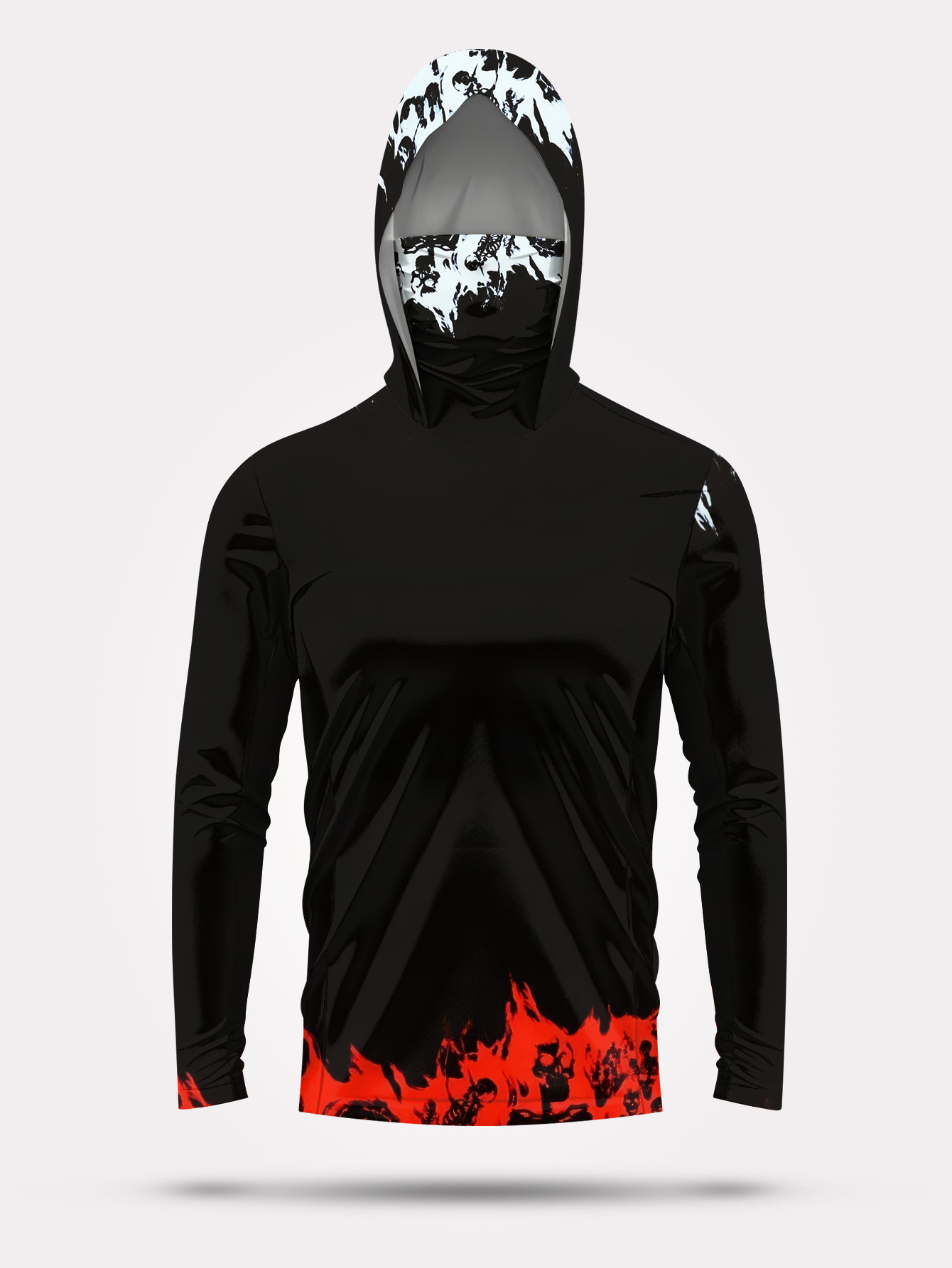 เสื้อตกปลาผู้ชายแบบมีฮู้ด แขนย - Men Fashion Upper บทวิจารณ์และราคา