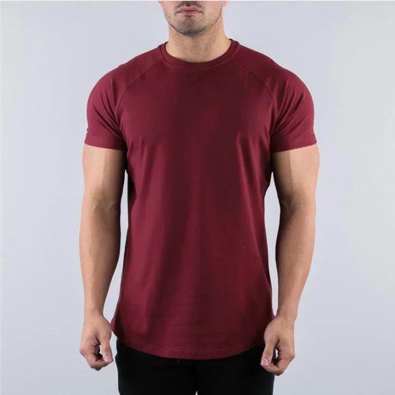 เสื้อยืดผ้าคอตตอนสำหรับวิ่ง ke - Muscle Tee Workout บทวิจารณ์และราคา