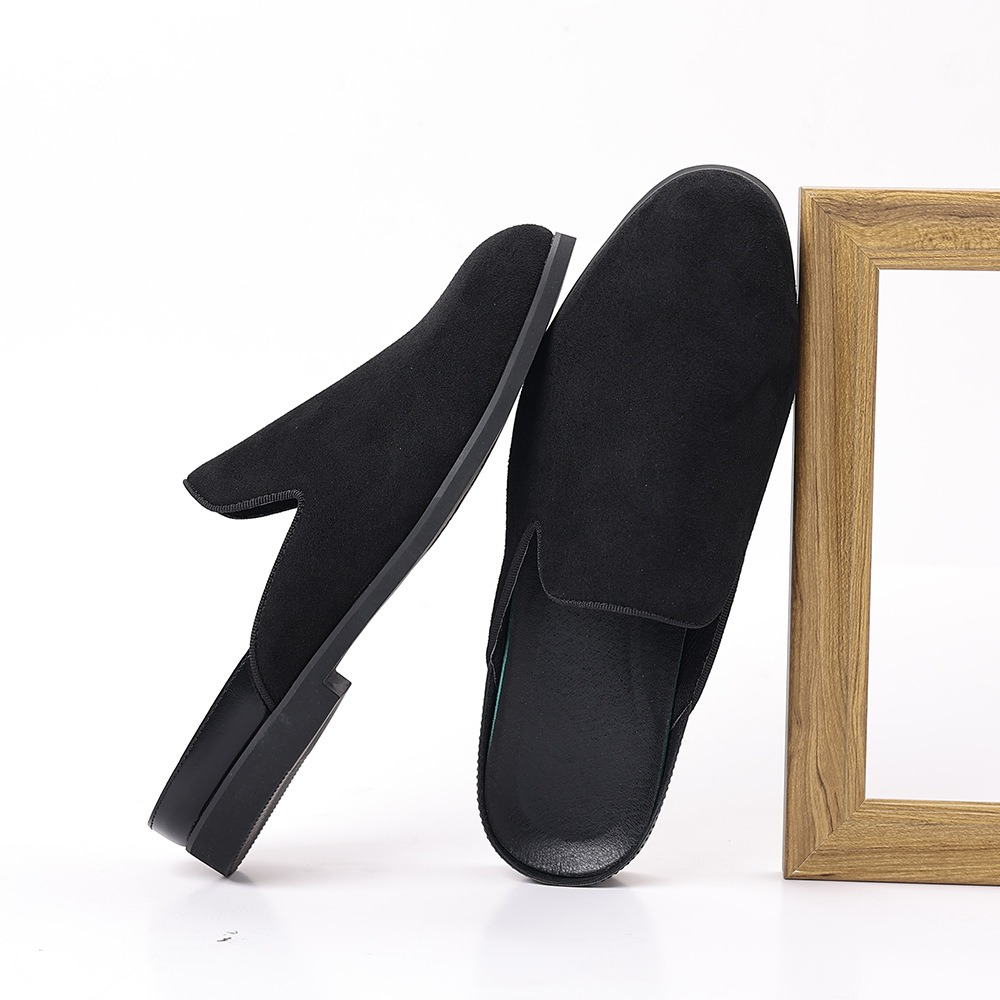 รองเท้าแตะหนังกลับสำหรับผู้ชาย - Suede Loafers Men บทวิจารณ์และราคา