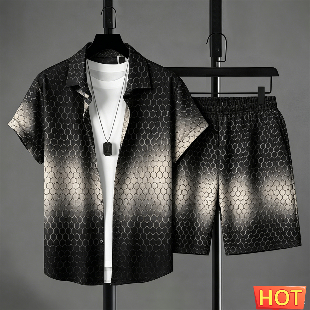 ชุดฤดูร้อน ชุดเสื้อเชิ้ตผู้ชาย - Men'S Fashion Designer บทวิจารณ์และราคา
