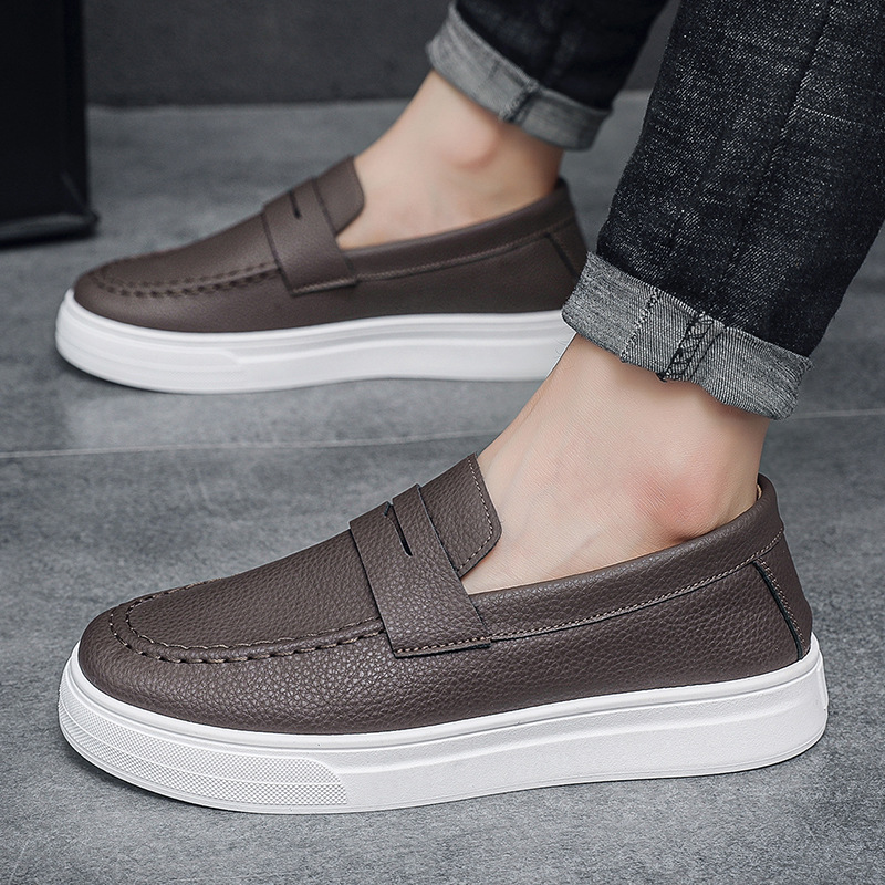 บุรุษLoafers 2025 ฤดูใบไม้ผลิใ - Suede Loafers Men บทวิจารณ์และราคา