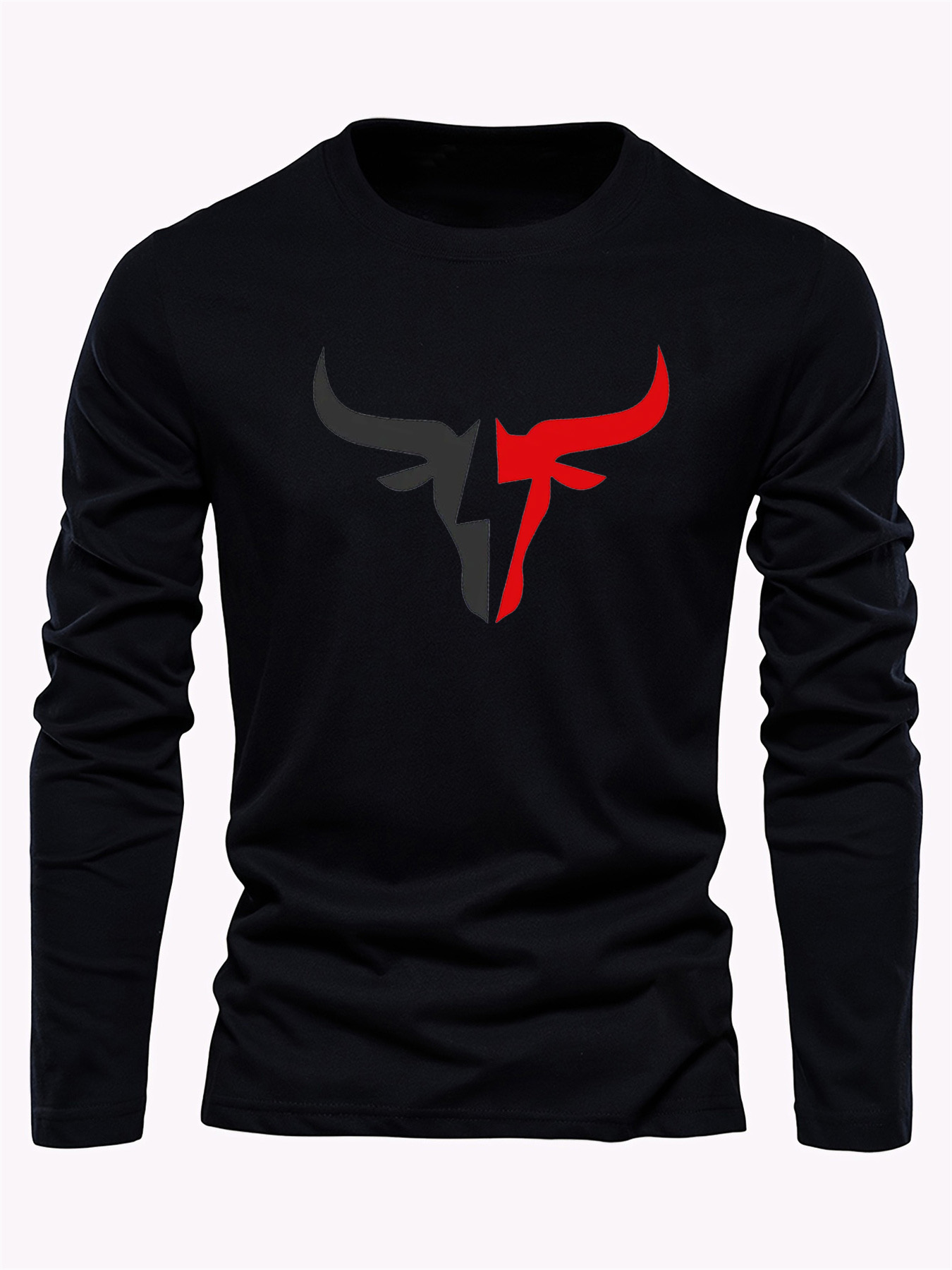 เสื้อยืดแขนยาวผู้ชายสีพื้นเรีย - Men'S Fashion Designer บทวิจารณ์และราคา