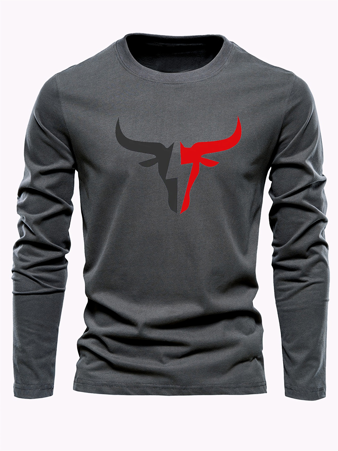 เสื้อยืดแขนยาวผู้ชายสีพื้นเรีย - Men'S Fashion Designer บทวิจารณ์และราคา