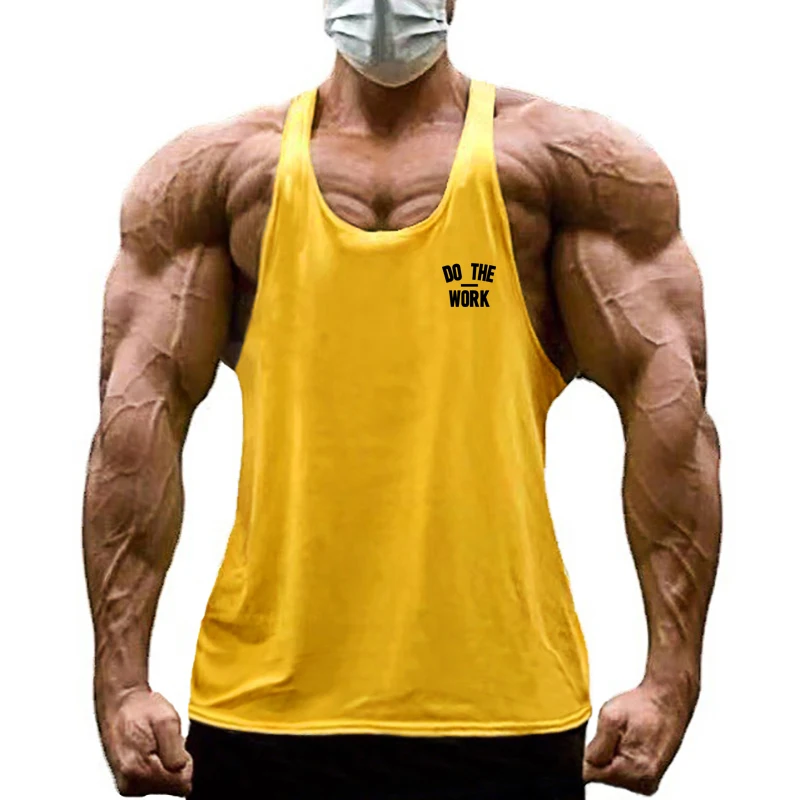 ผู้ชายผ้าฝ้ายแขนกุดTeesยิมเพาะ - Muscle Tee Workout บทวิจารณ์และราคา