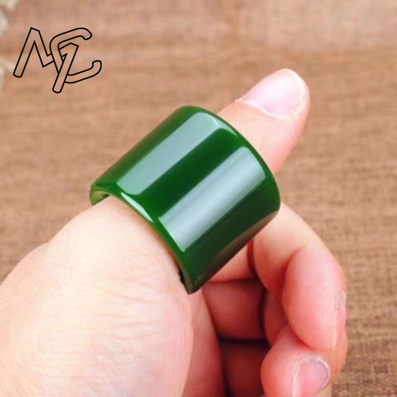 Natural RED Jade Ring Heart Me - Men'S Fashion For Wedding บทวิจารณ์และราคา