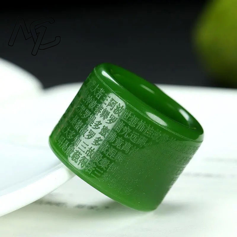Natural RED Jade Ring Heart Me - Men'S Fashion For Wedding บทวิจารณ์และราคา