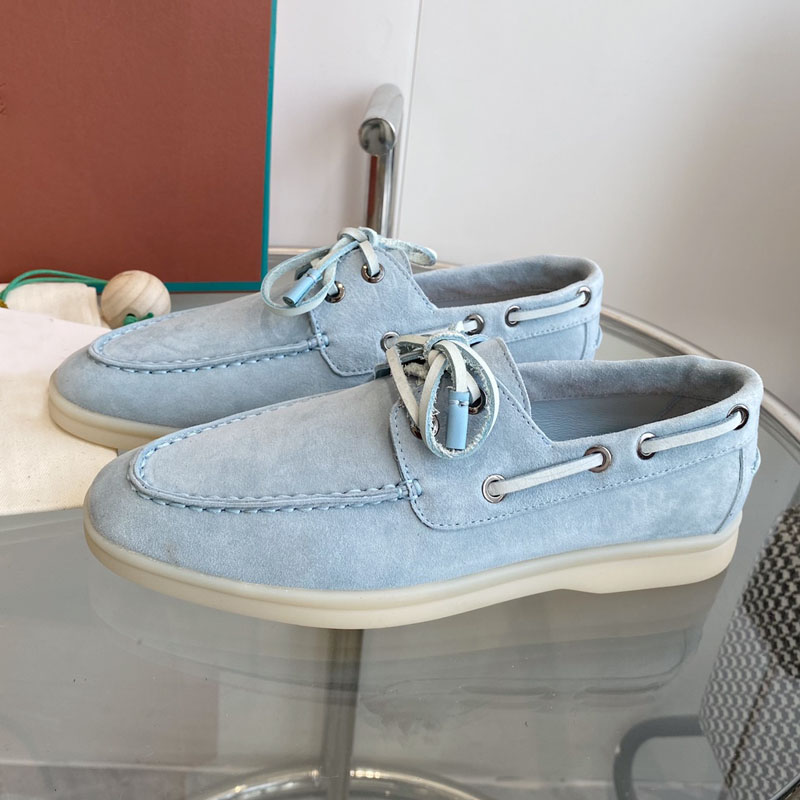 รองเท้าหนังแท้คุณภาพสูง รองเท้ - Suede Loafers Men บทวิจารณ์และราคา