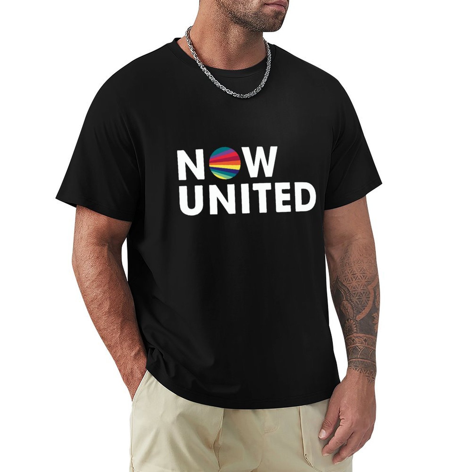 NOW UNITED เสื้อยืดแฟชั่นเกาหล - Men'S Fashion Now บทวิจารณ์และราคา