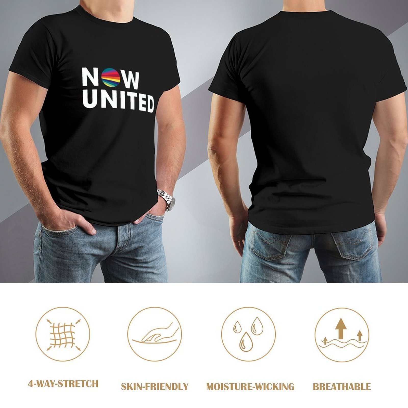 NOW UNITED เสื้อยืดแฟชั่นเกาหล - Men'S Fashion Now บทวิจารณ์และราคา
