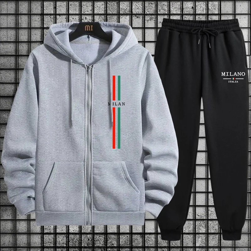 ชุดกีฬาแฟชั่นอิตาลีมิลานเกรดพร - Milan Men'S Fashion บทวิจารณ์และราคา