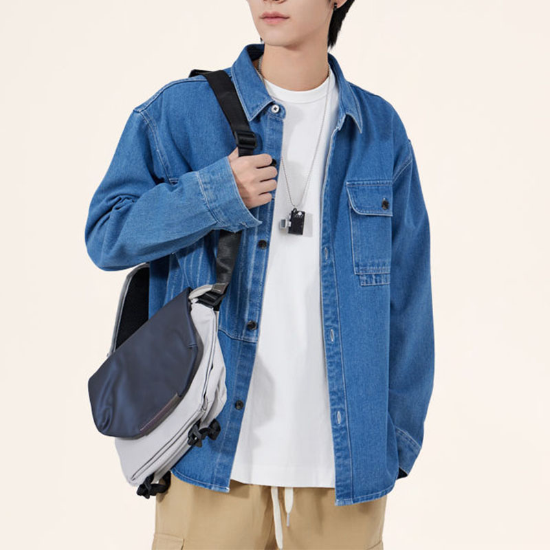ผู้ชายเกาหลี Chic Turn-Down CO - Men'S Fashion Now บทวิจารณ์และราคา