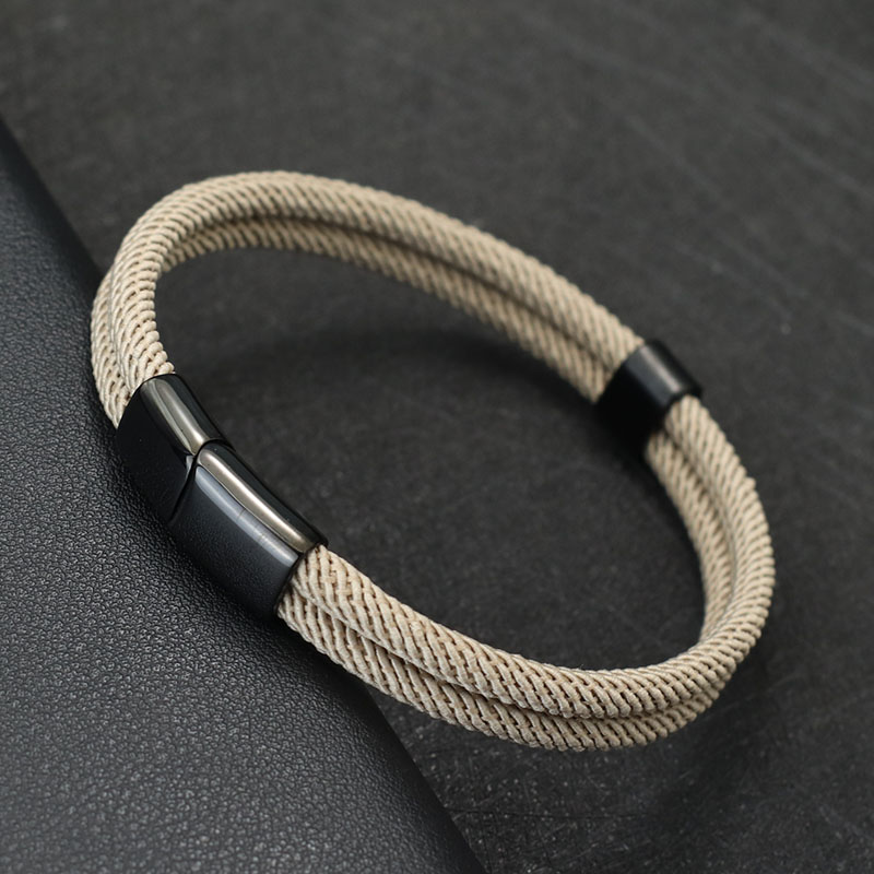 Noter ใหม่สร้อยข้อมือ Bilayer  - Milan Men'S Fashion บทวิจารณ์และราคา