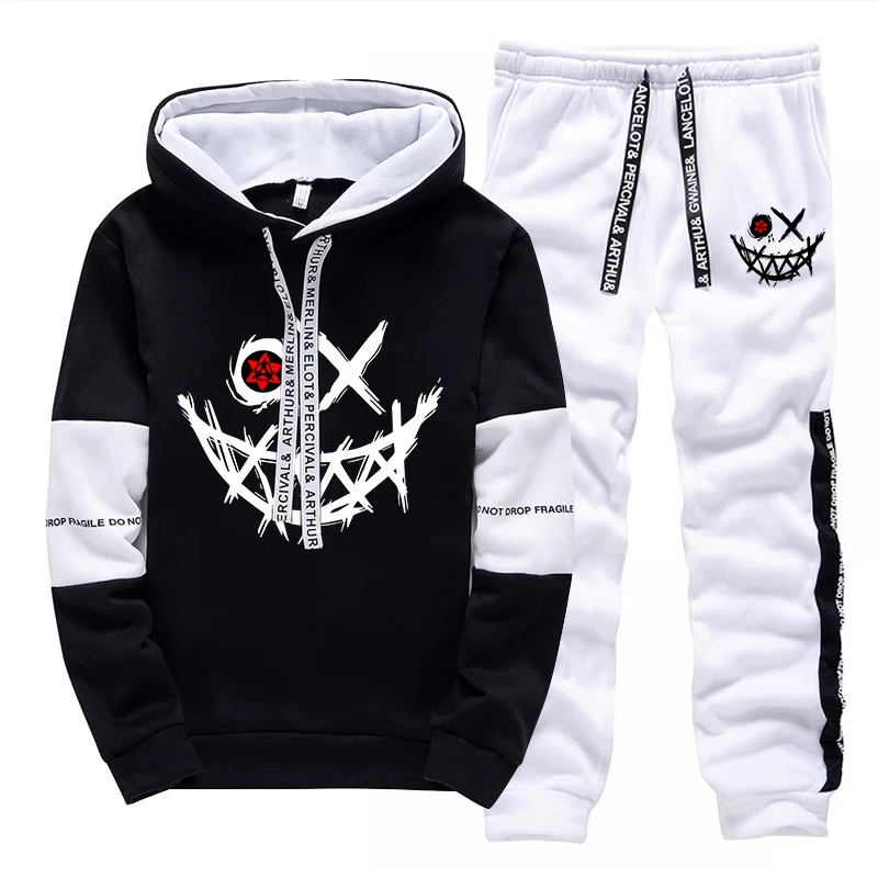 ชุดเซ็ตผู้ชาย/เสื้อฮู้ด/กางเกง - Men'S Fashion Designer บทวิจารณ์และราคา