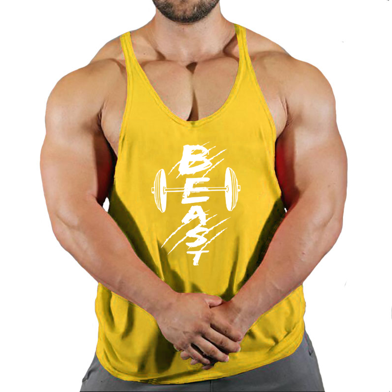 ฤดูร้อนฟิตเนส Tank Top Men เพา - Muscle Tee Workout บทวิจารณ์และราคา