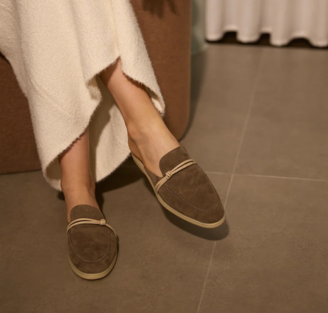 รองเท้าโลฟเฟอร์ผู้ชาย ดีไซน์หร - Suede Loafers Men บทวิจารณ์และราคา