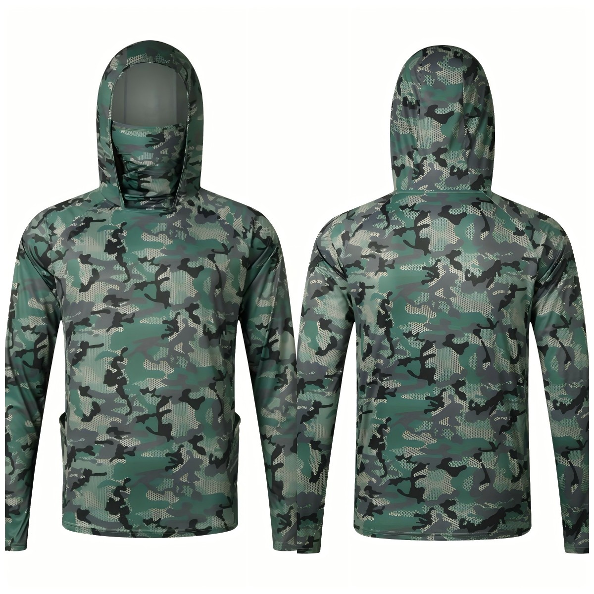 เสื้อยืดแขนยาวลายพรางสำหรับผู้ - Men Fashion Upper บทวิจารณ์และราคา